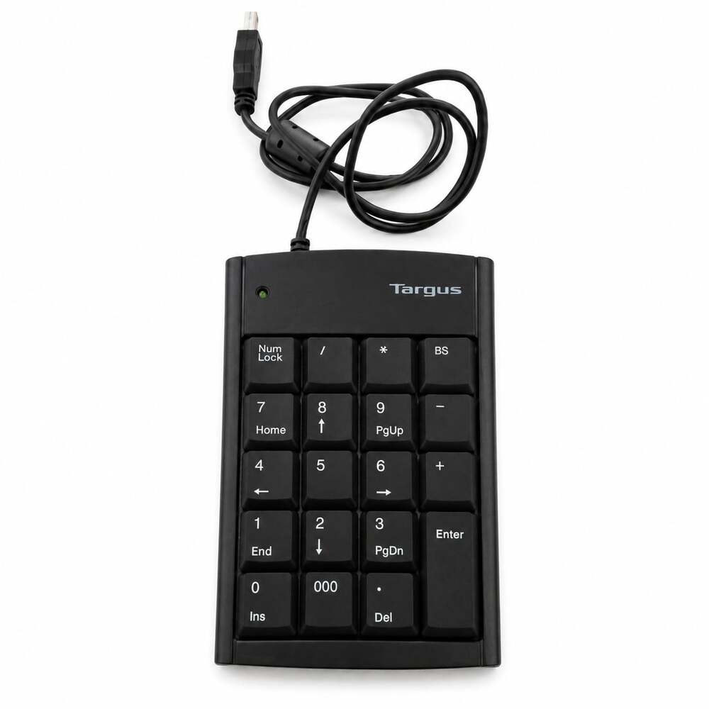Targus Numeric Keypad with 2 USB Ports Model PAKP004A